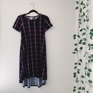 LuLaRoe Plaid Carly Dress